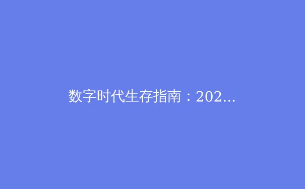 数字时代生存指南：2024年VPN技术趋势与隐私保护深度解析 - 4